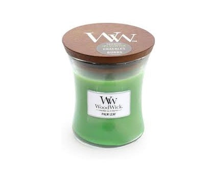 Woodwick Palm Leaf Közepes üveg