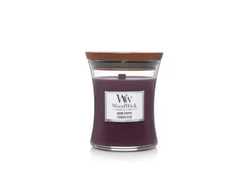 Woodwick Dark Poppy Kis üveg