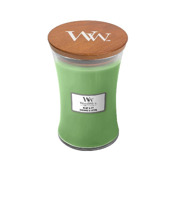 Woodwick Hamp & Ivy nagy üveg