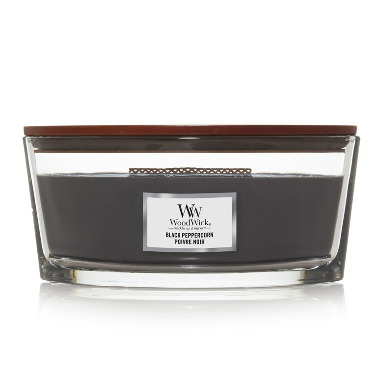 Woodwick Hajó gyertya/Black Peppercorn