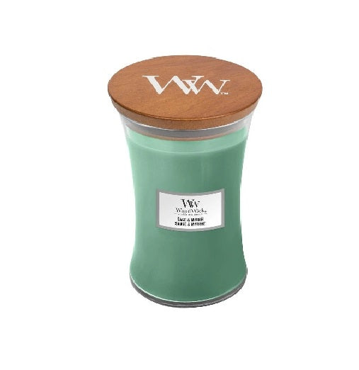 Woodwick Sage & Myrth nagy üveg