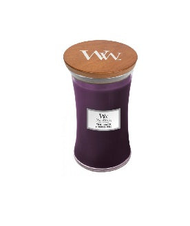 Woodwick Velvet Tobacco nagy üveg