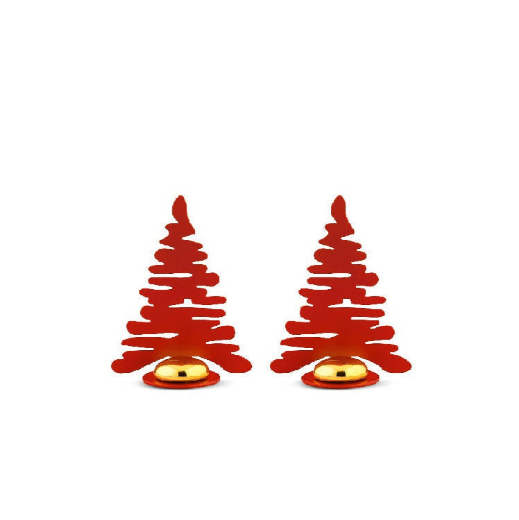 Barkplace Tree Fenyő alakú ültetőkártya Piros