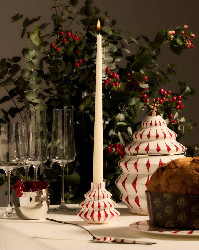 Delight porcelán gyertyatartó