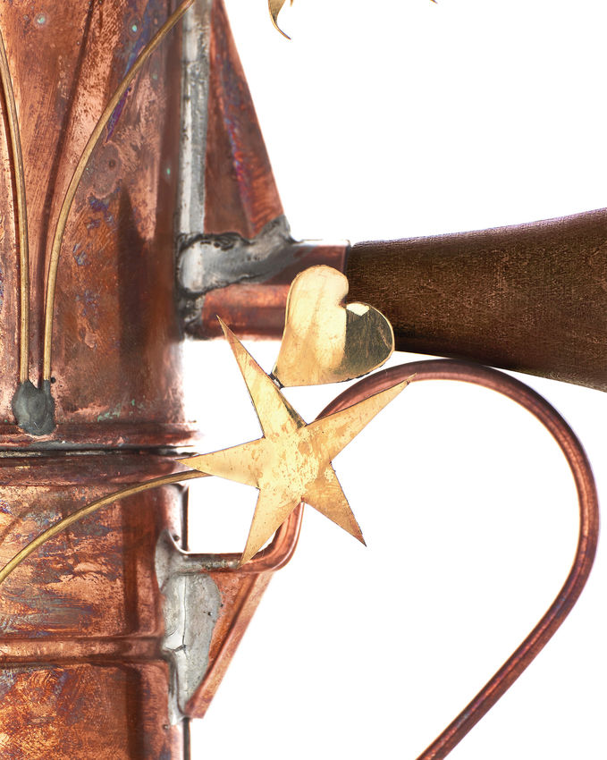 Caffettiera con cuore e stelle Többféle rézben Limitált kiadás