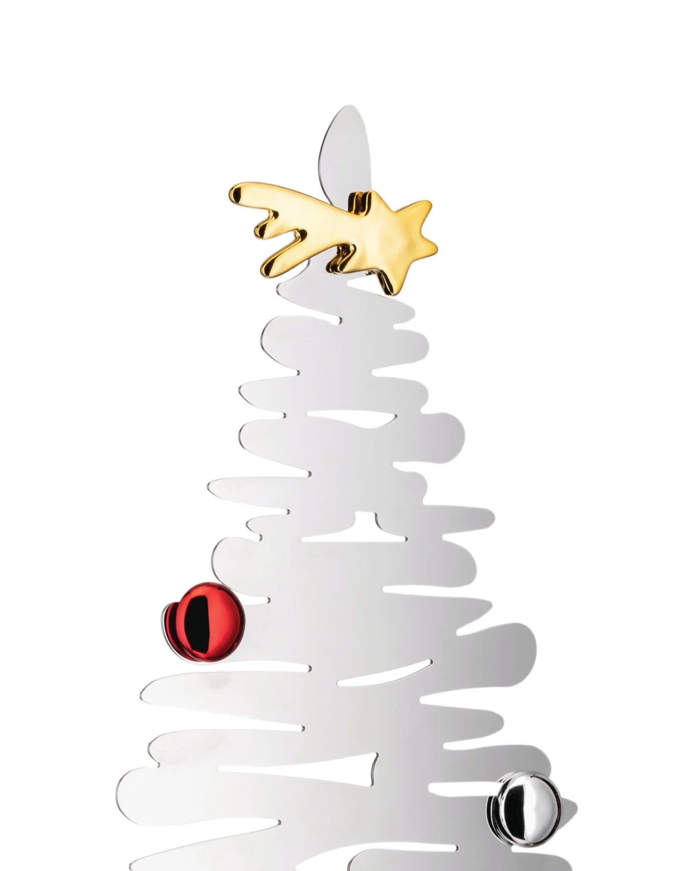 Bark for Christmas Karácsonyfa porcelán mágnesekkel Zöld 45 cm - Design Pop Up - Alessi