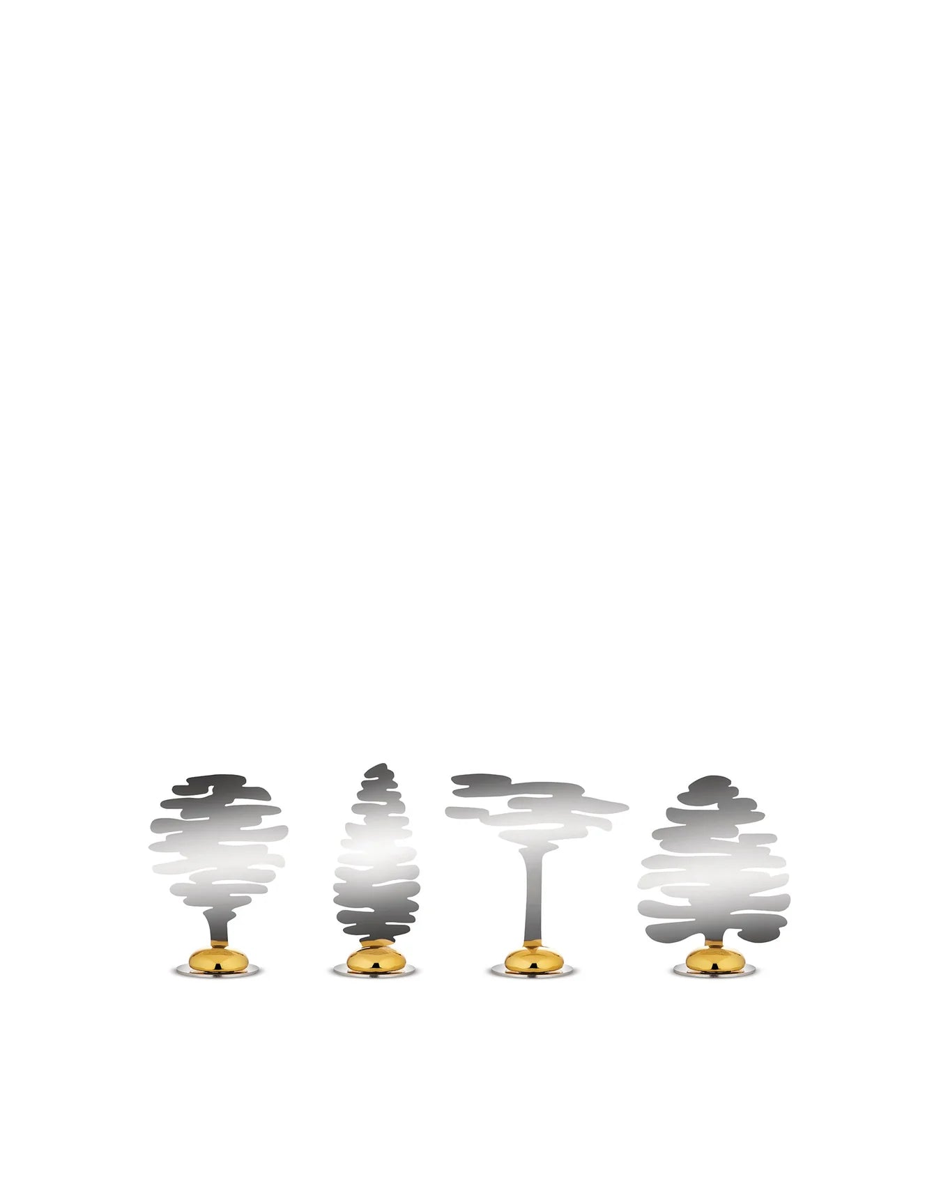 BARKPLACETREE 4 Ültetőkártya Tartó inox - Design Pop Up - Alessi