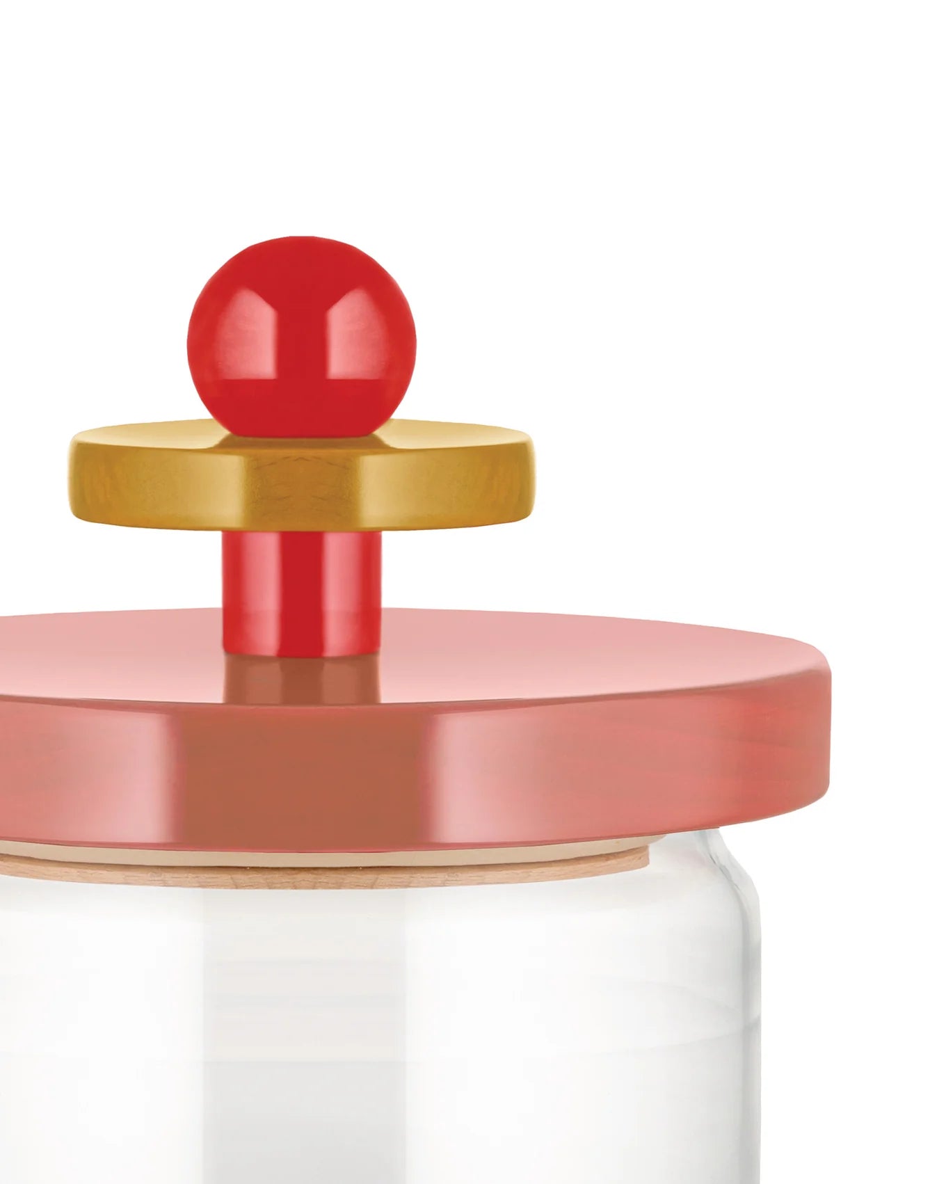 Befőttes Üveg 100 ml rózsaszín 100COLLECTION - Design Pop Up - Alessi