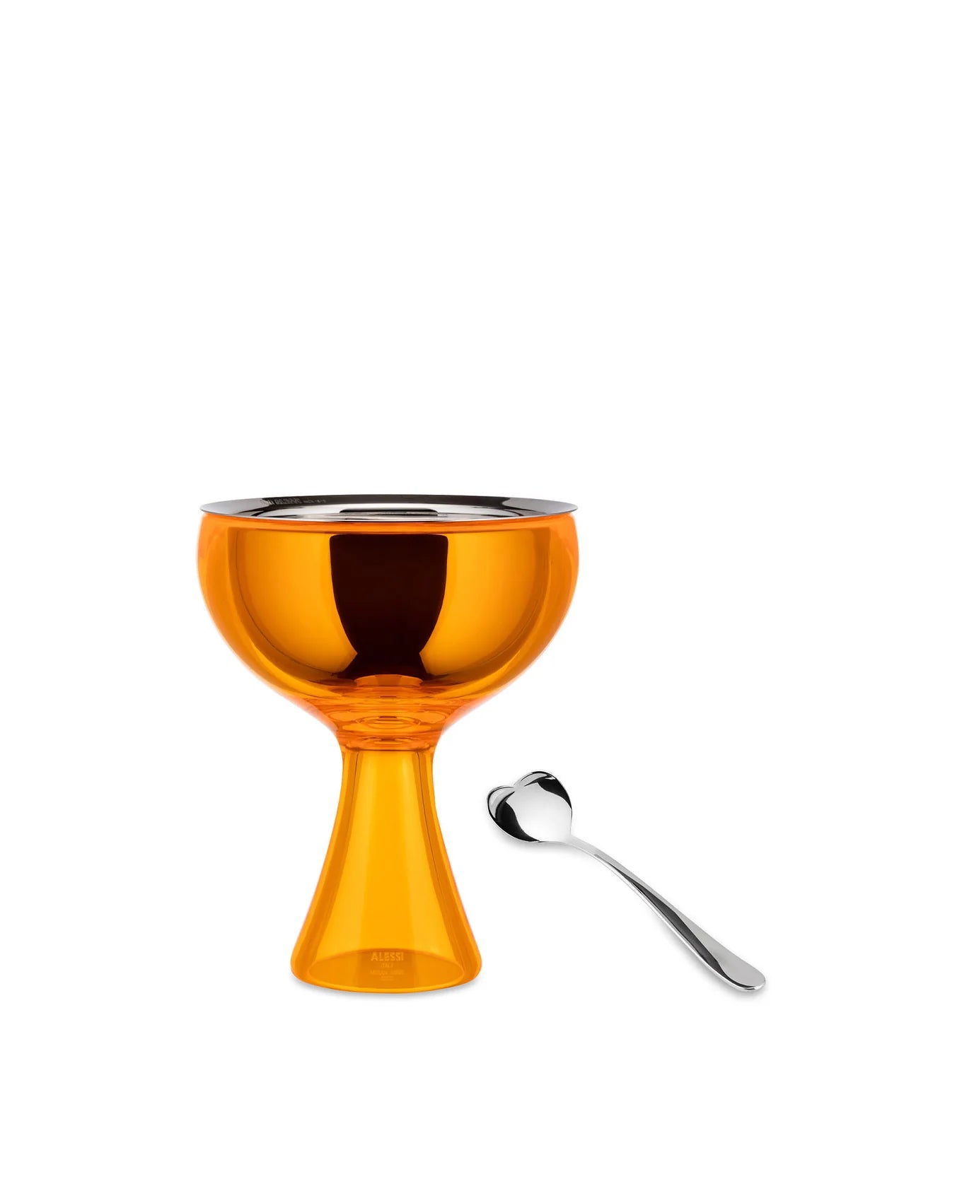 BIG LOVE Tál + Kanál narancssárga - Design Pop Up - Alessi