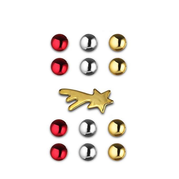 BARK karácsonyfa Porcelán mágneskészlet