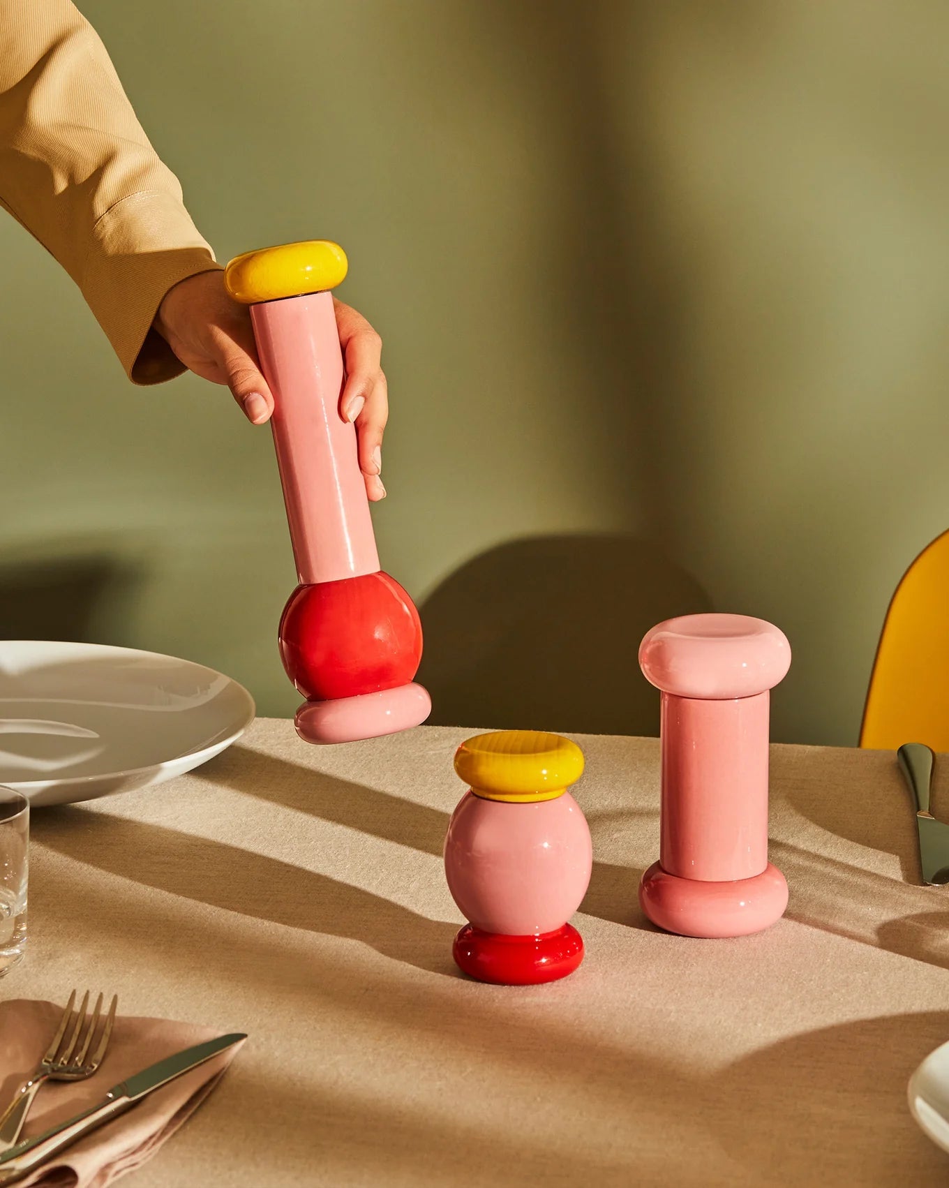 Borsszóró rózsaszín 100 COLLECTION - Design Pop Up - Alessi