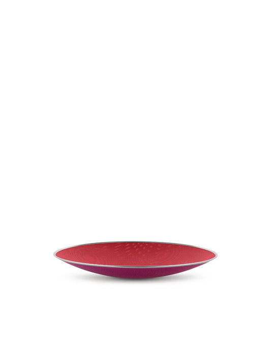 Cohncave Tál 33 cm piros 100 éves kollekció - Design Pop Up - Alessi