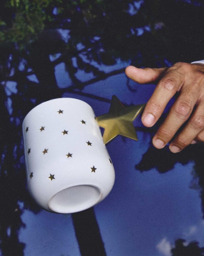 Delight Csillagos porcelán bögre - Design Pop Up - Alessi