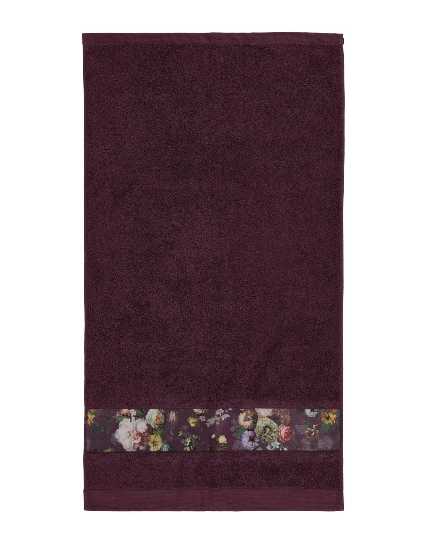 Essenza Fleur Törölköző szilva 70x140 - Design Pop Up - Essenza