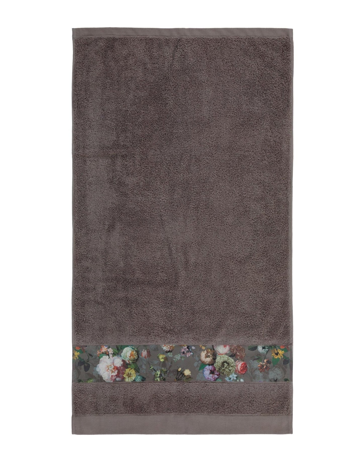 Essenza Fleur Törölköző szürkés barna 70x140 - Design Pop Up - Essenza