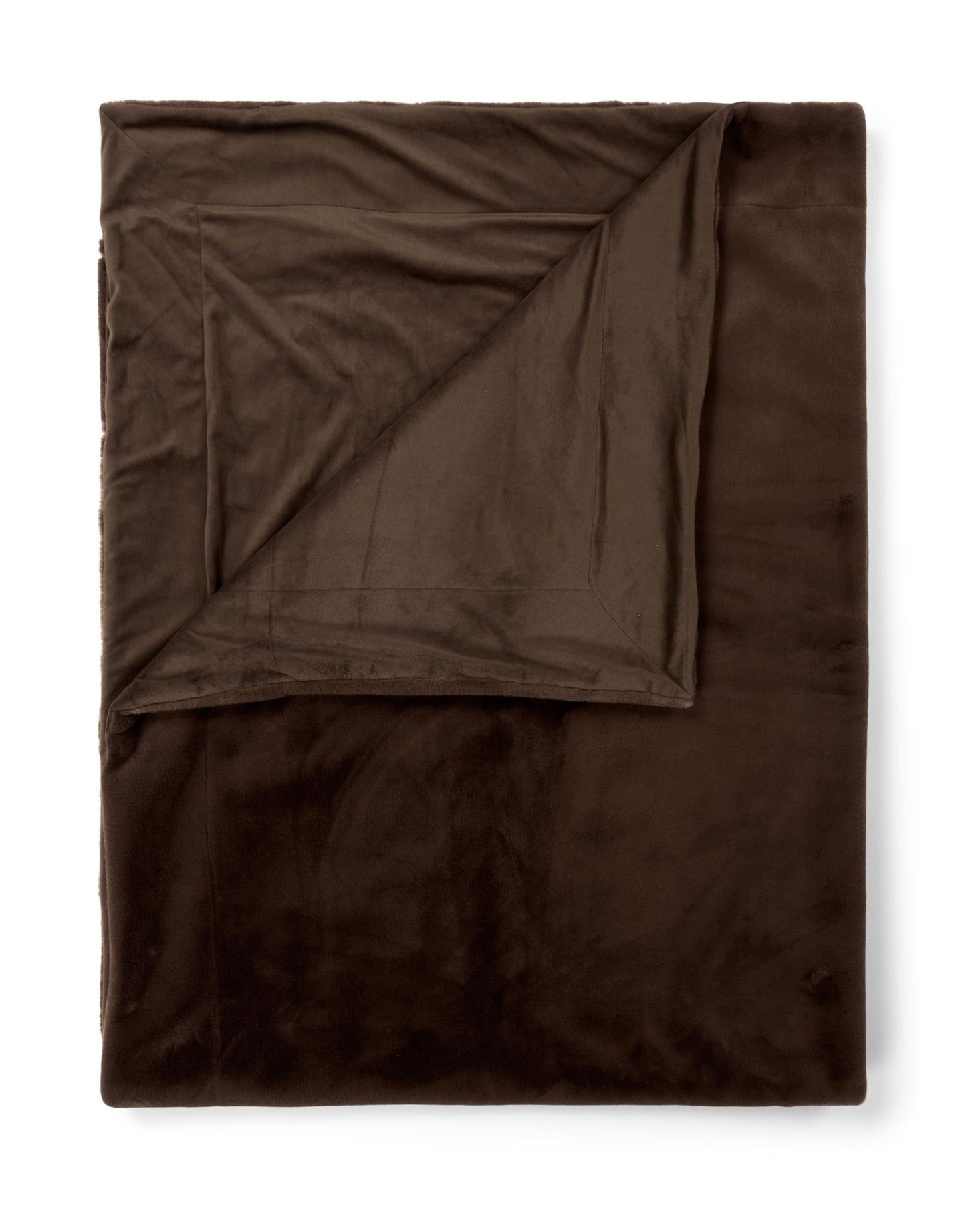 Essenza Furry Pléd csokoládé 150x200 - Design Pop Up - Essenza
