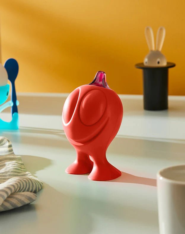 Gino Zucchino Cukorszóró piros - Design Pop Up - Alessi