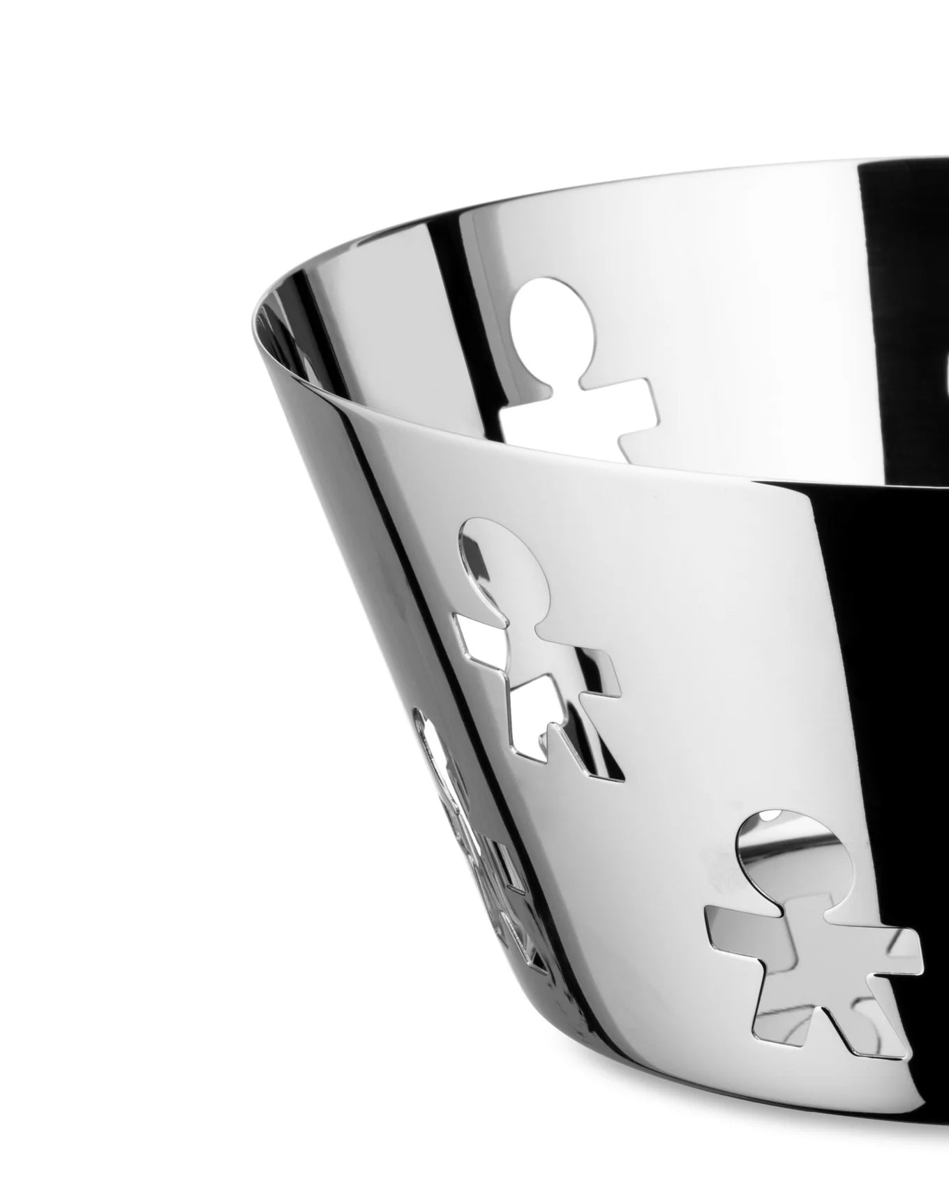 GIROTONDO Kosár fekete - Design Pop Up - Alessi