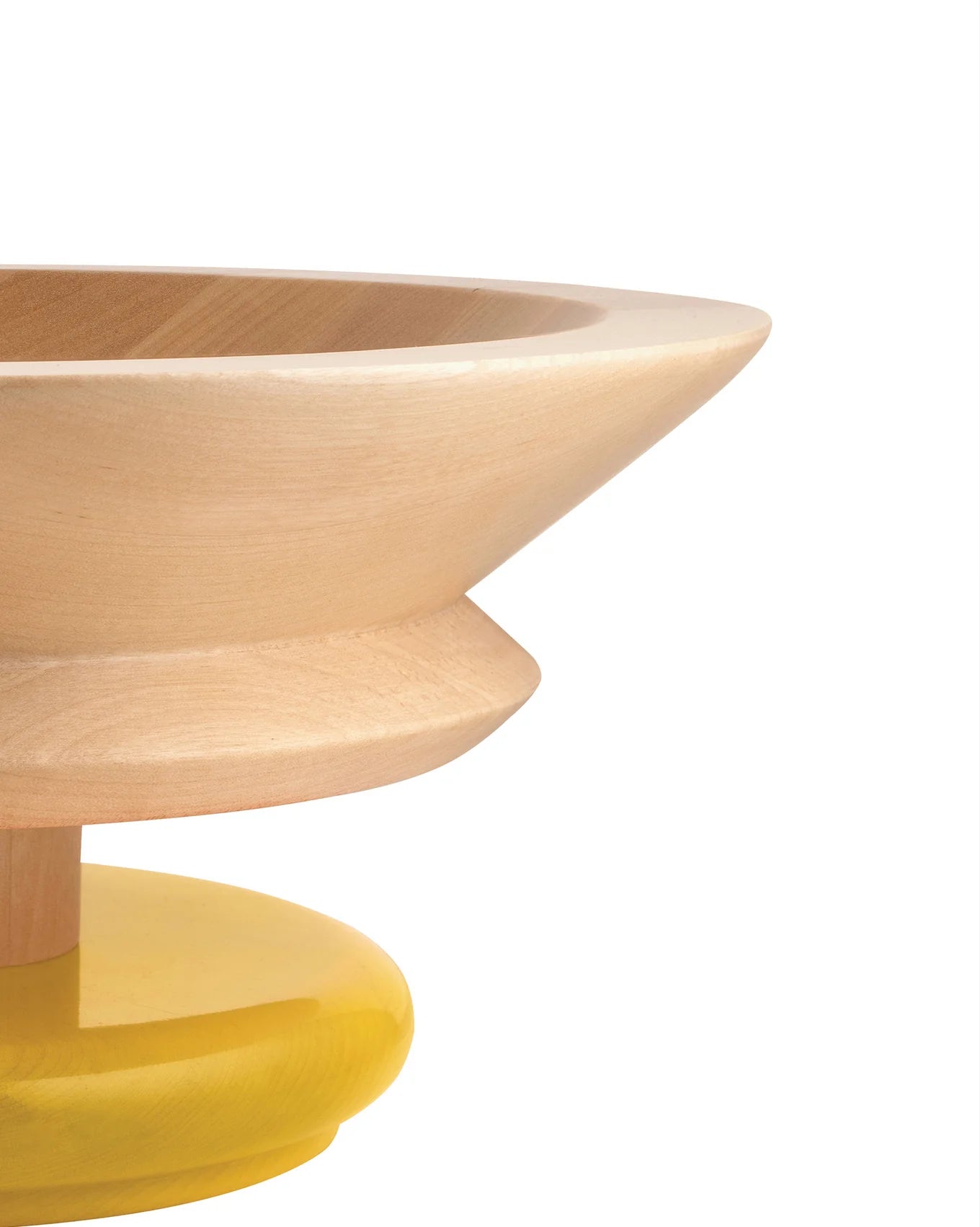 Gyümölcsös tál fából narancs 100COLLECTION - Design Pop Up - Alessi