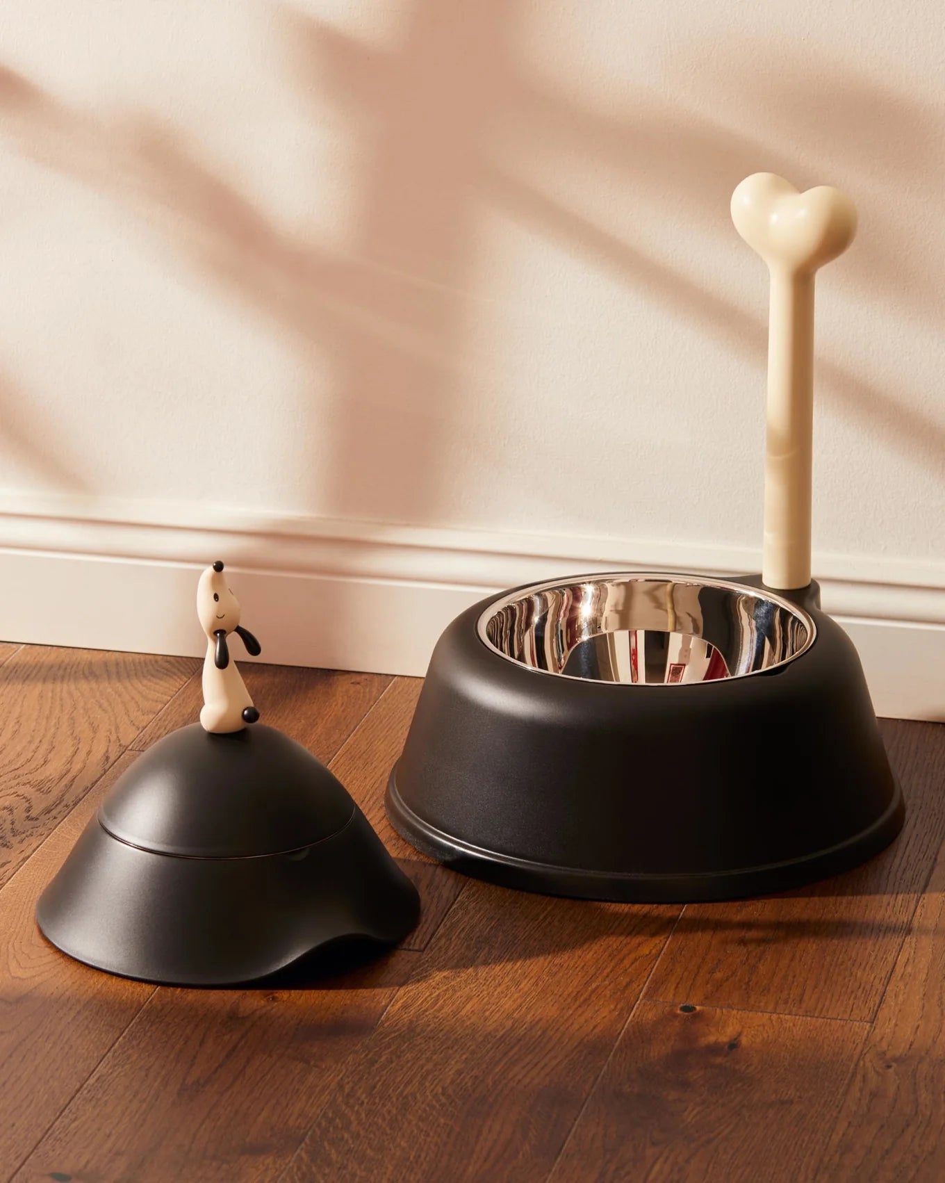 LULA Kutyatál fekete - Design Pop Up - Alessi