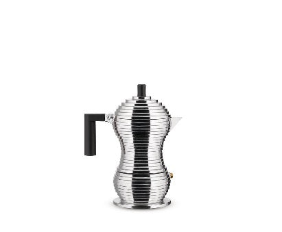 Pulcina Kávéfőző 3 személyes inox-fekete