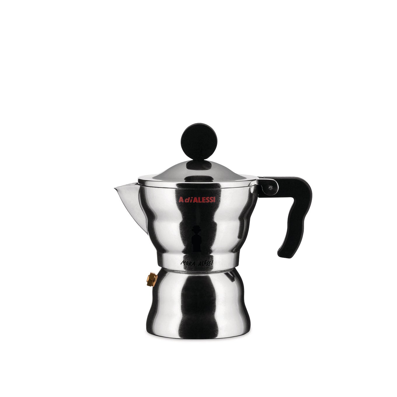 MOKA ALESSI Kávéfőző 3 személyes - Design Pop Up - Alessi