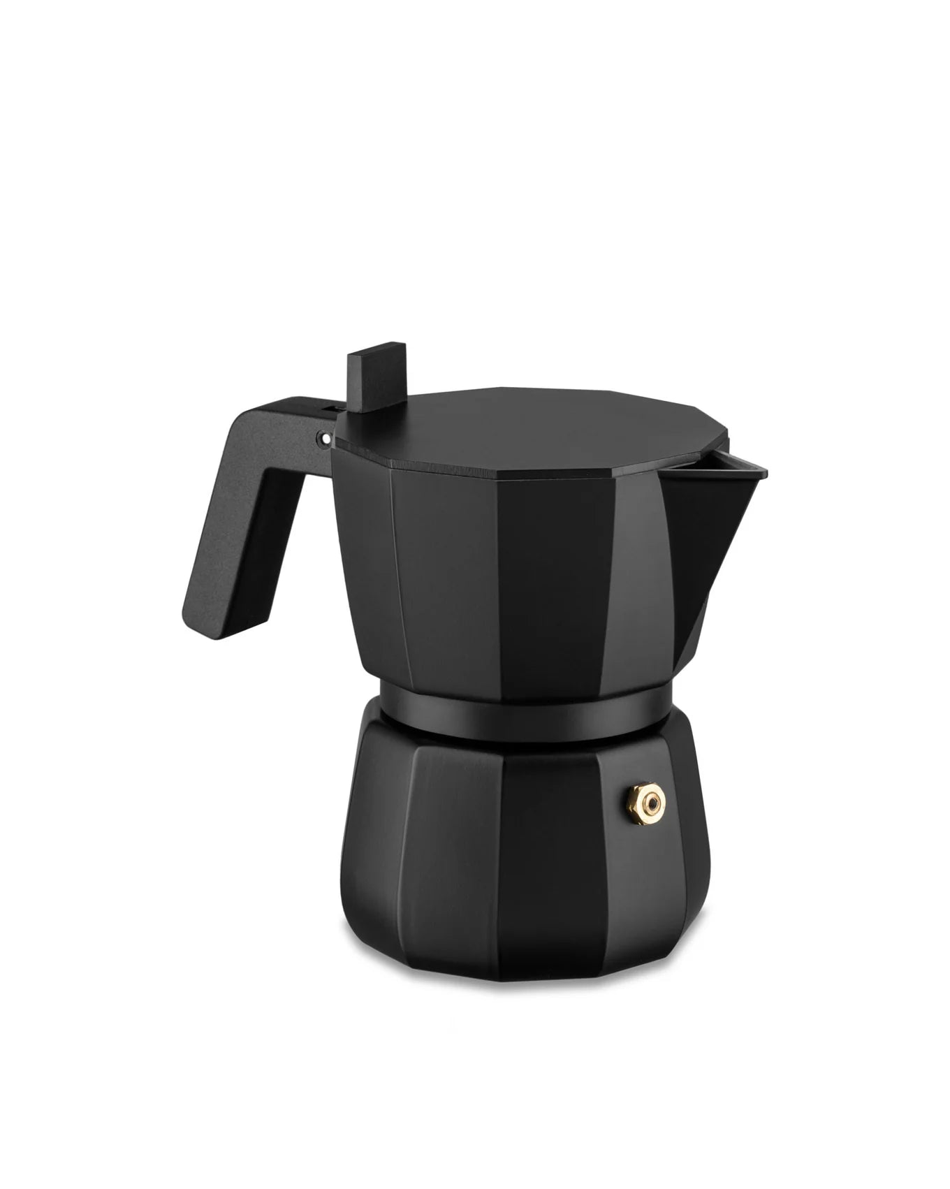 MOKA Espresso Kávéfőző 1 személyes, fekete - Design Pop Up - Alessi