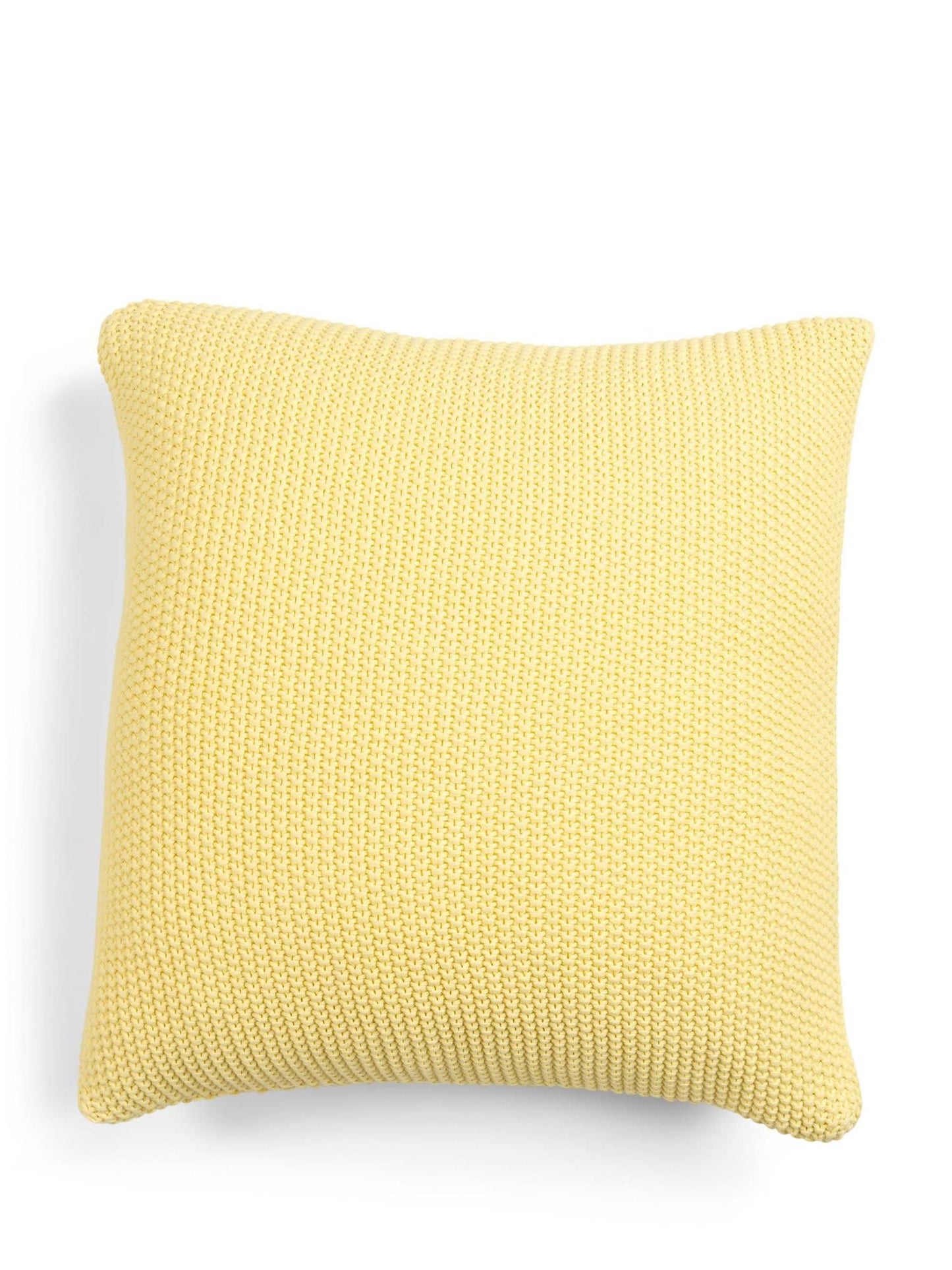 Marc O'Polo Nordic Knit Kötött Díszpárna – Halványsárga 50x50 cm