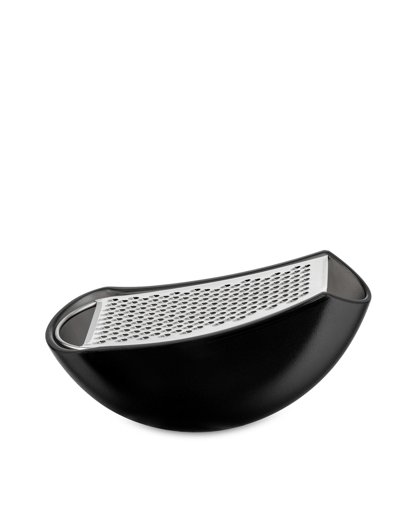 PARMENIDE Konyhai Sajtreszelő Tárolóval fekete - Design Pop Up - Alessi