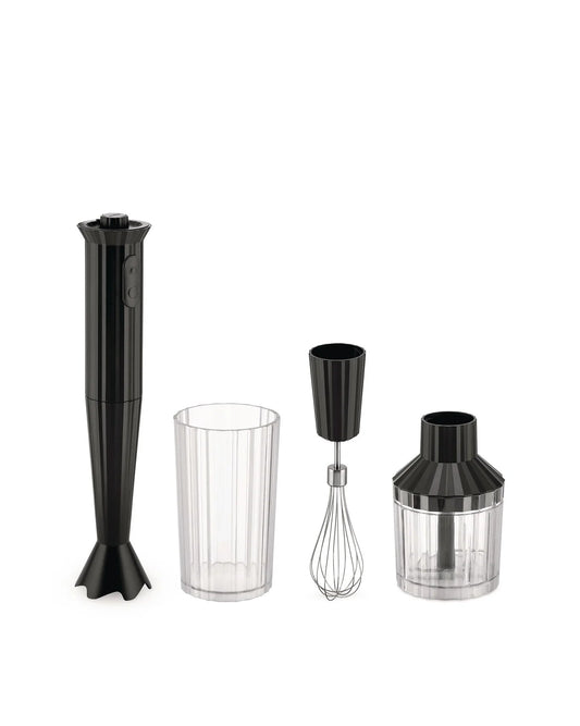 PLISSÉ Botmixer Szett fekete - Design Pop Up - Alessi