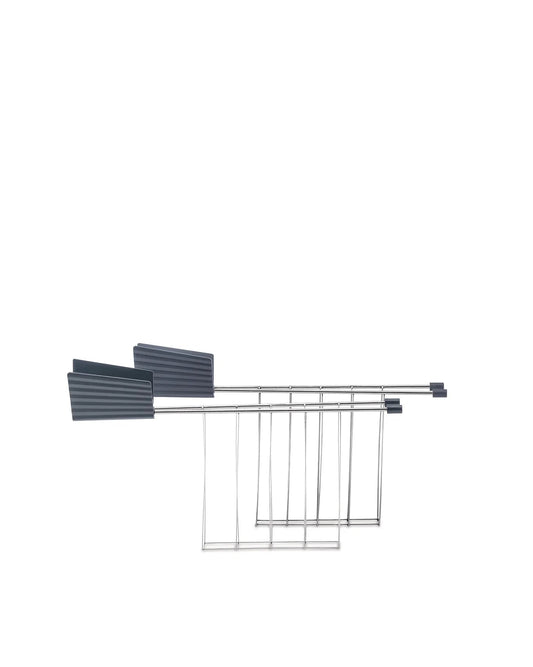 PLISSÉ Kenyérpirító Csipesz szürke - Design Pop Up - Alessi