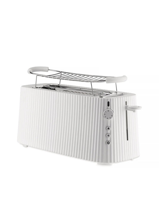PLISSÉ Kenyérpirító Hosszú Szeletes fehér - Design Pop Up - Alessi