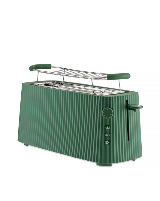 PLISSÉ Kenyérpirító Hosszú Szeletes zöld - Design Pop Up - Alessi