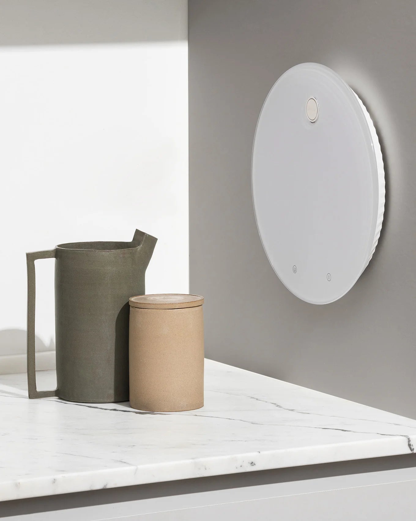 PLISSÉ Konyhai Mérleg fehér - Design Pop Up - Alessi