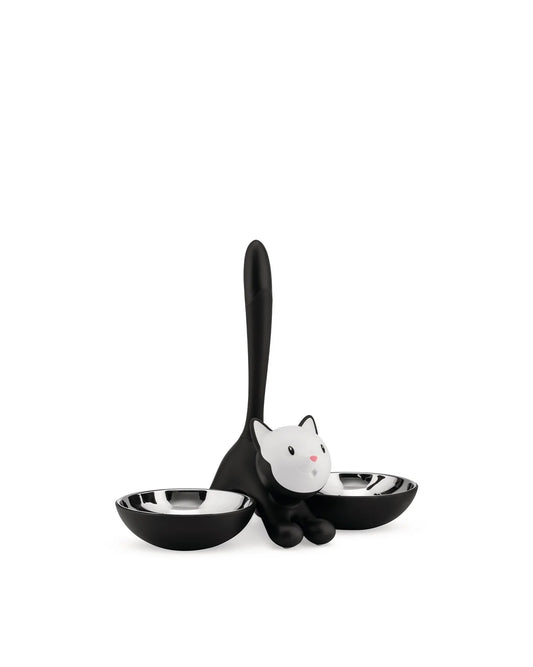 TIGRITO Macskatál fekete - Design Pop Up - Alessi