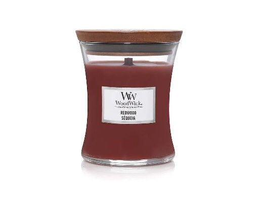 Woodwick Redwood Közepes üveg