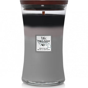 Woodwick Trilogy Mountain air nagy üveg