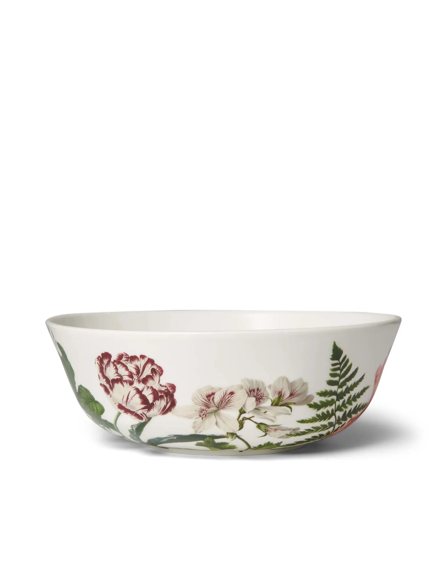 ESSENZA Galéria Nagy tál (törtfehér alapon színes virágmintával) 23 cm