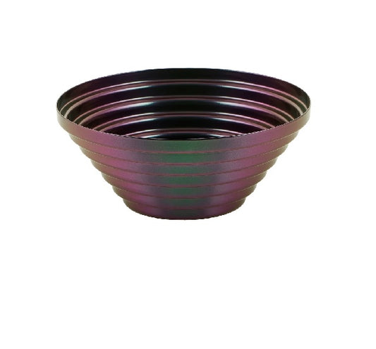 Maya Gyümölcskosár 25cm irizáló lila-zöld