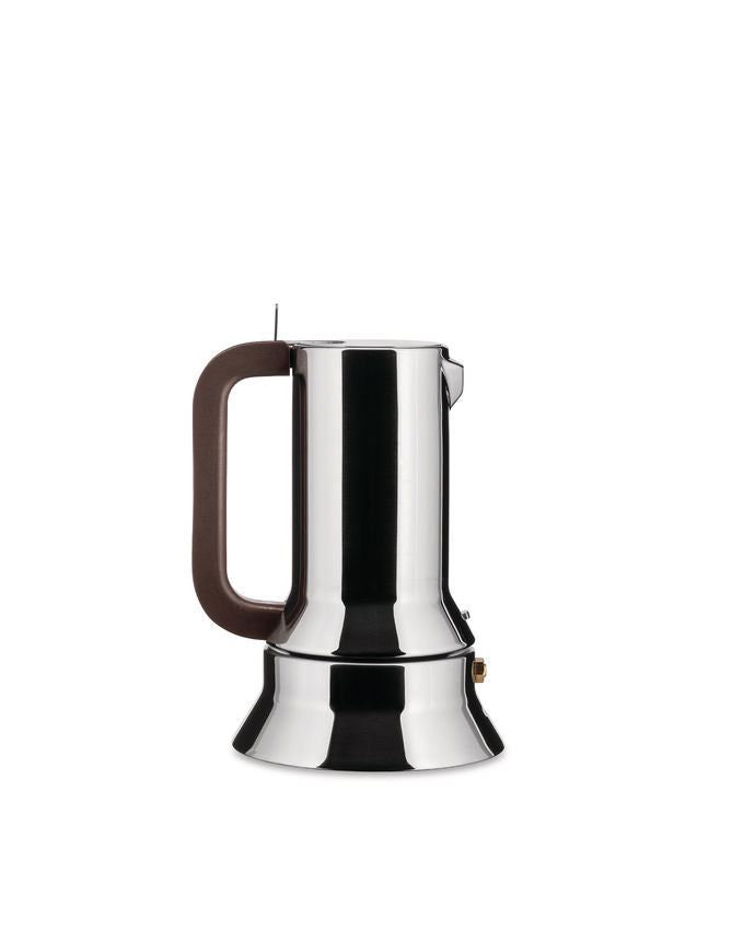 Alessi 9090 Kávéfőző 3 személyes inox-barna