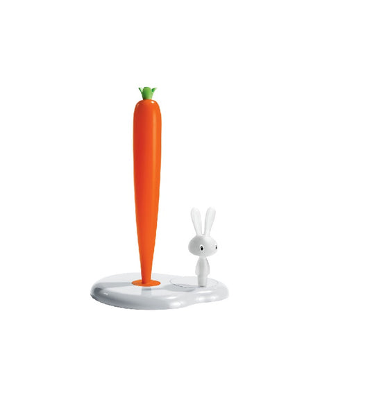 BUNNY & CARROT Papírtörlő Tartó fehér nyuszi
