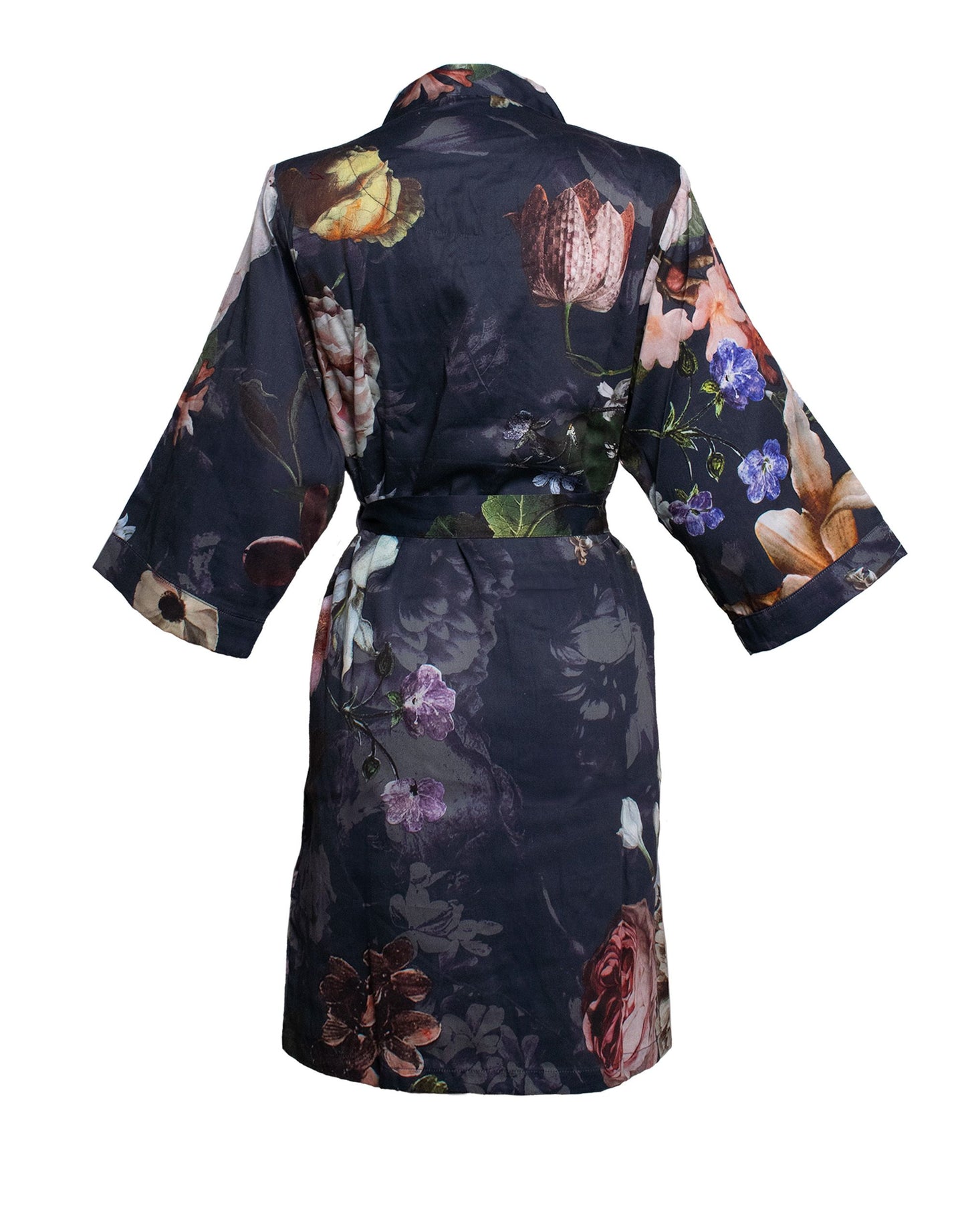 ESSENZA Fleur Kimono Sötétkék elegáns női kimonó köntös