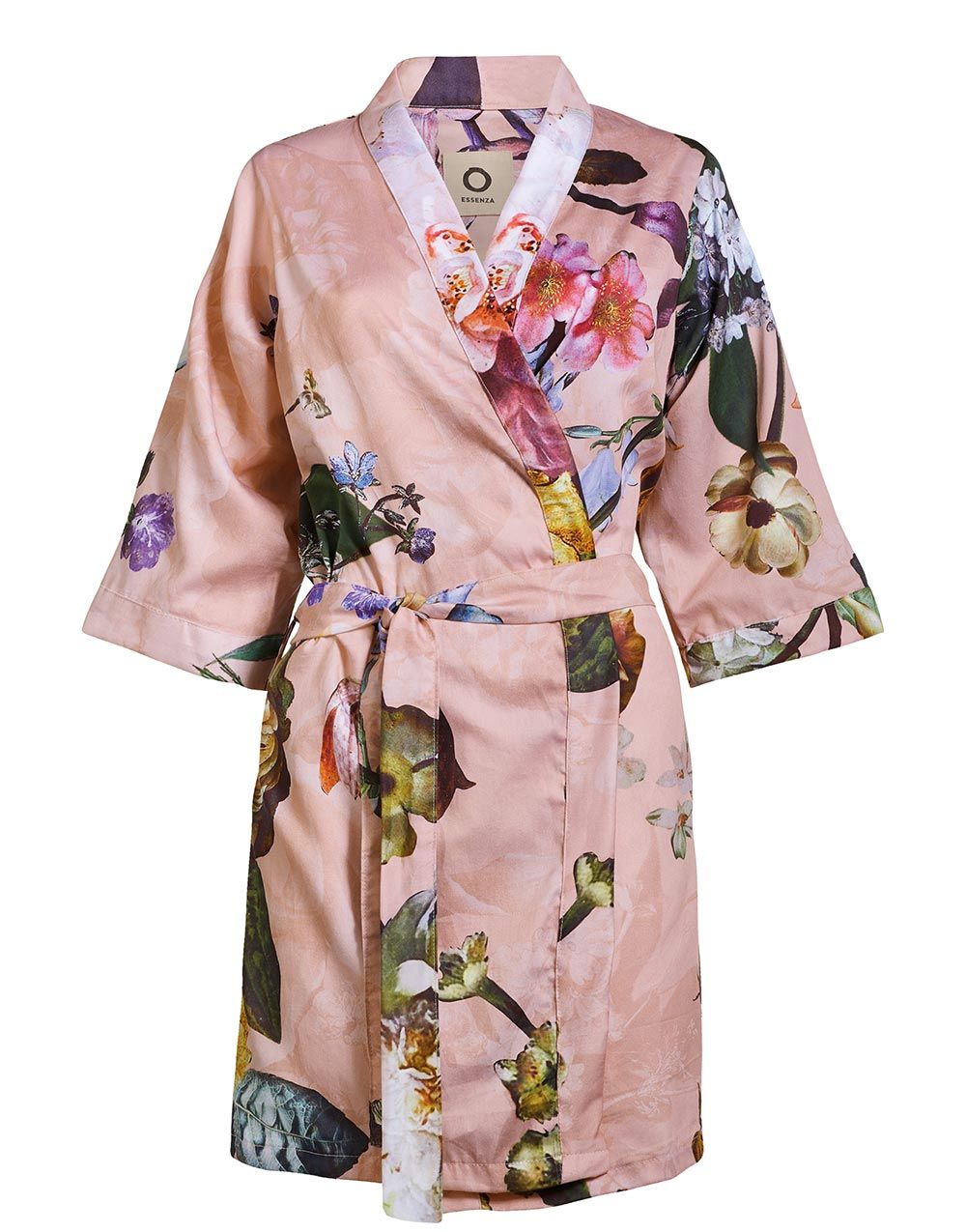 ESSENZA Fleur Kimono Rózsaszín elegáns női kimonó köntös