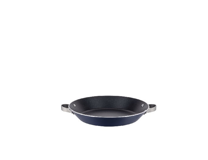 Alessi Tama tapadásmentes mély serpenyő és tálalóedény, kék 32 cm