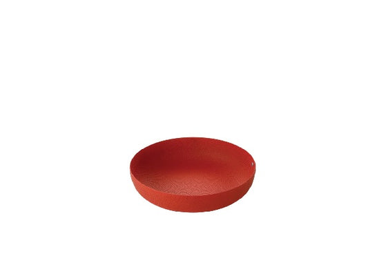 Alessi fém gyümölcskosár, matt piros 21 cm