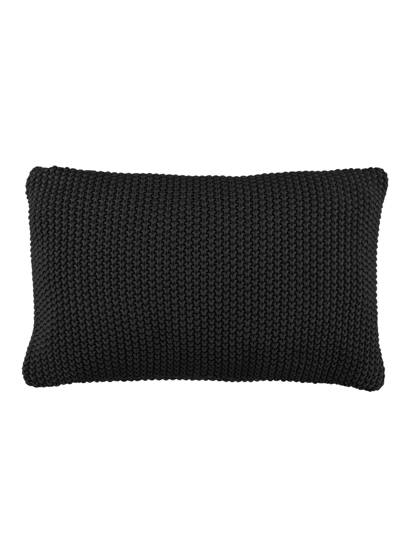 Marc O'Polo Nordic Knit Prémium Kötött Dekorpárna – Fekete