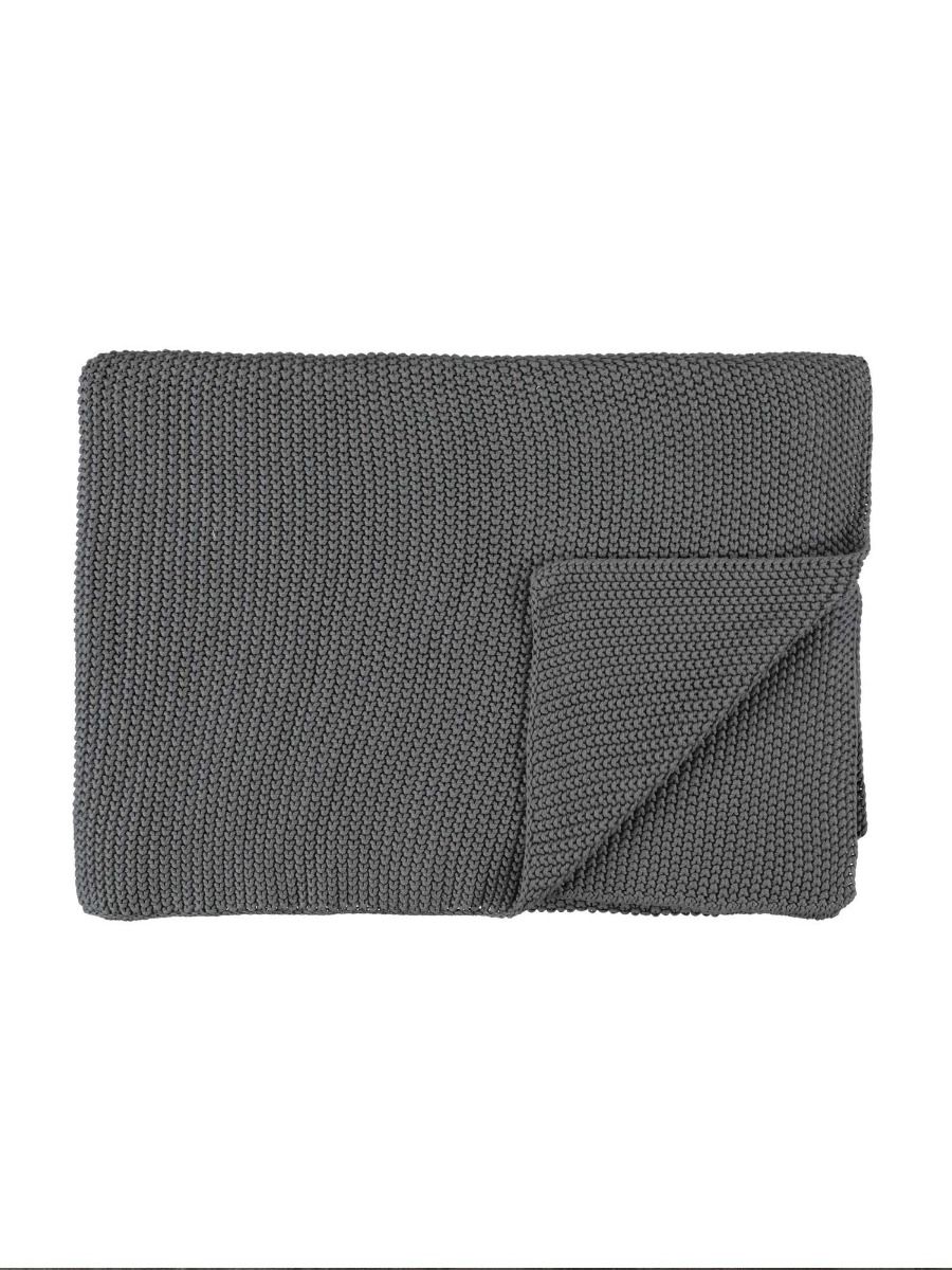 Marc O'Polo Nordic Knit Kötött Pléd – Homokkő 130x170