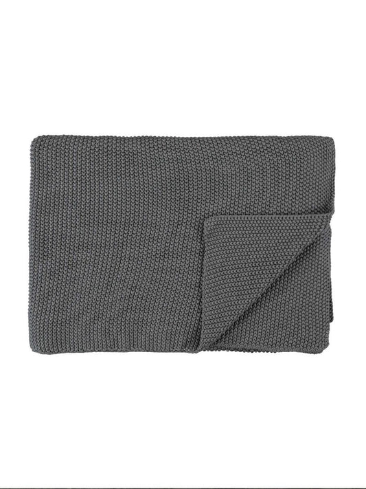 Marc O'Polo Nordic Knit Kötött Pléd – Homokkő 130x170