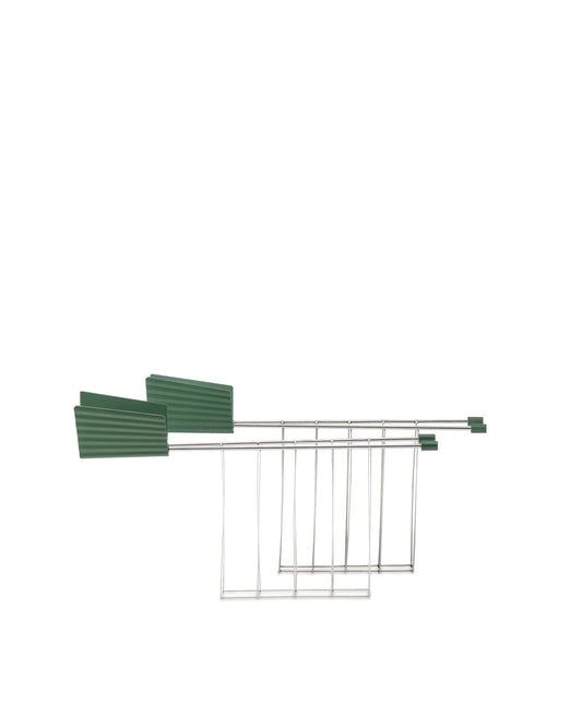 PLISSÉ Kenyérpirító Csipesz zöld - Design Pop Up - Alessi