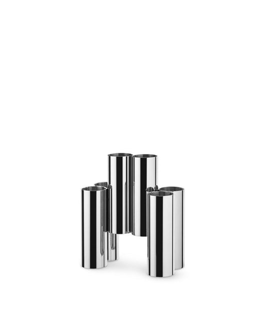 Alessi CANALE Acél Evőeszköztartó / polírozott